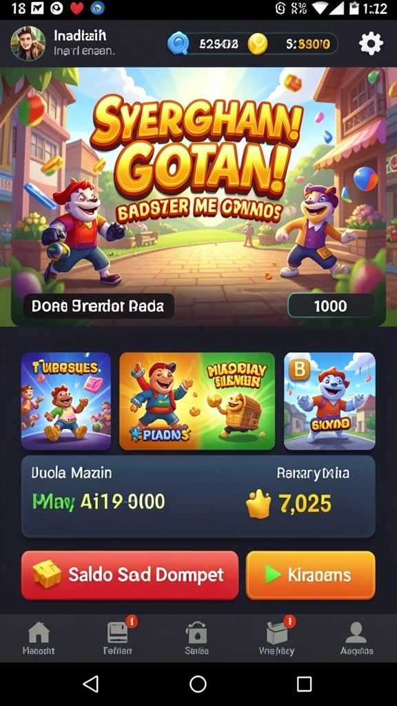 Bonus harian yang menarik untuk pengguna baru.