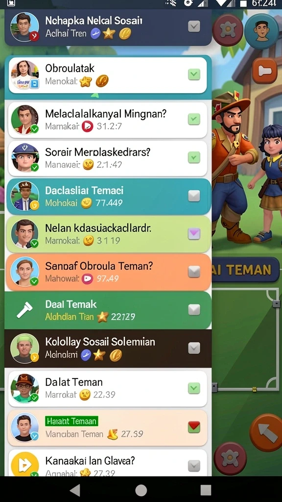 Karakter unik di 777ZX yang menarik.