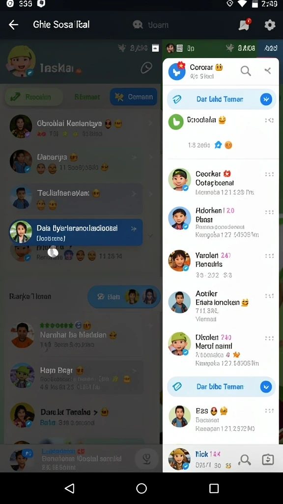 Karakter kustomisasi yang menarik dan unik.