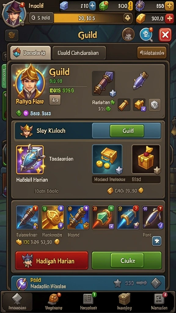 Mode multiplayer yang memungkinkan bermain dengan teman.
