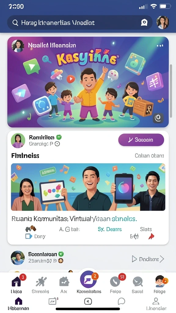 Level petualangan yang menantang untuk dijelajahi.