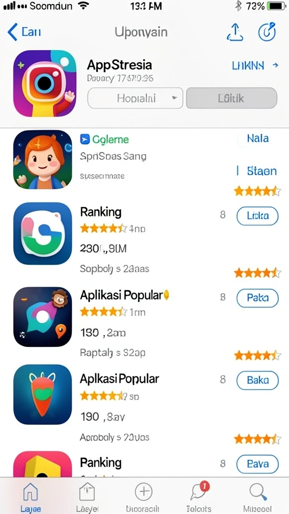 Tampilan antarmuka pengguna yang intuitif.