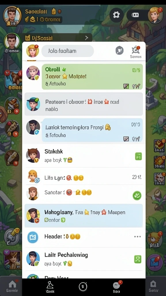 Karakter unik yang dapat digunakan dalam permainan.