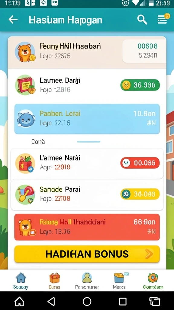 Tampilan menarik dengan antarmuka yang user-friendly.