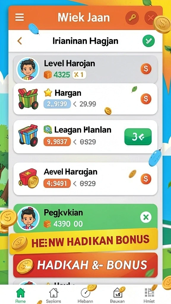 Karakter unik dengan kemampuan khusus yang mengesankan.