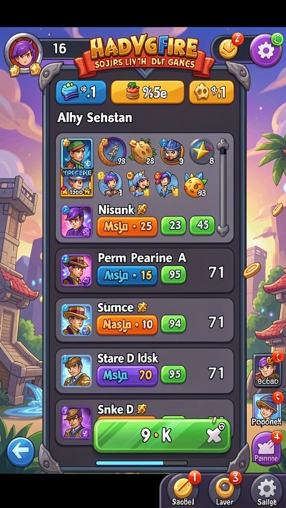 Gameplay seru dan menantang setiap level.