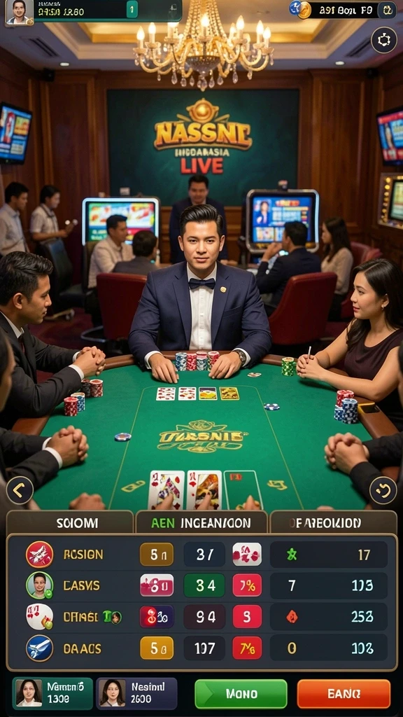 Tampilan karakter utama dalam aksi.