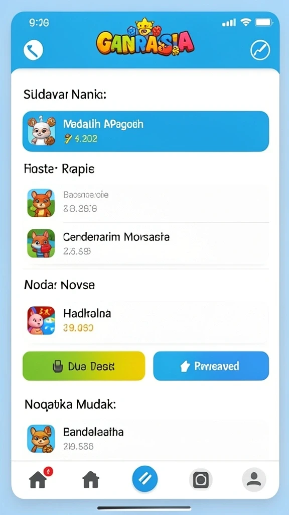 Ragam tantangan menarik di setiap level.