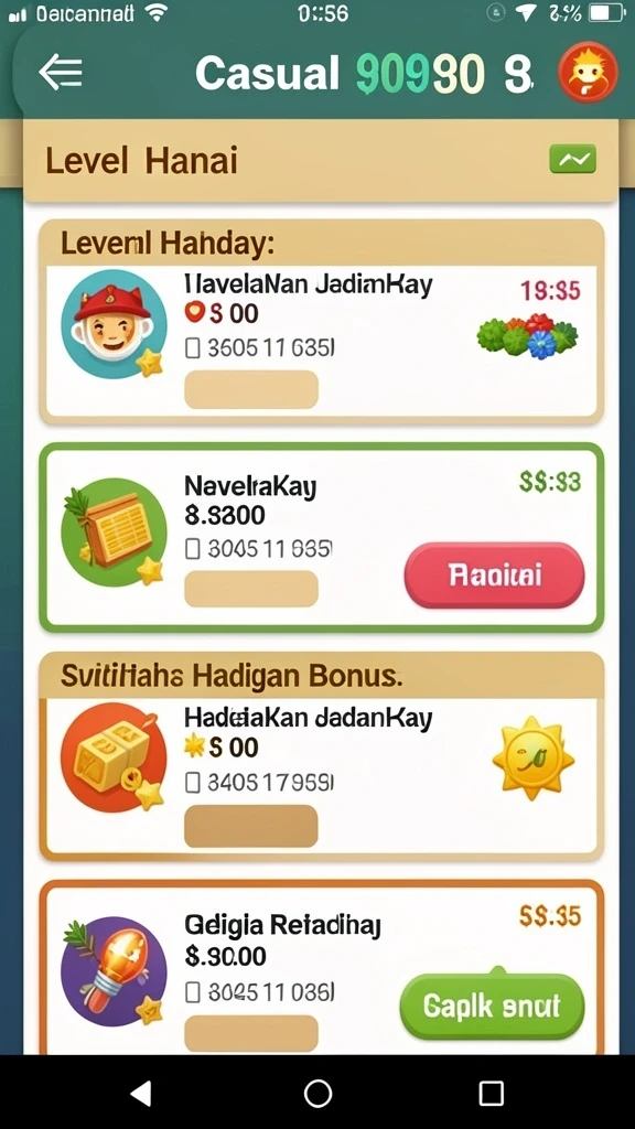 Level baru yang menantang siap untuk dijelajahi.