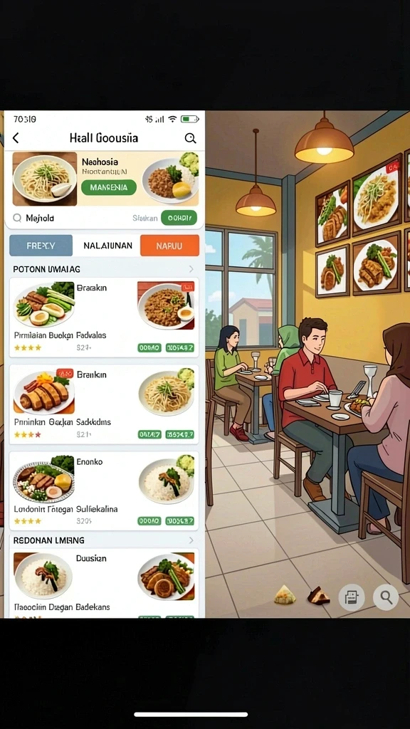 Tampilan antarmuka yang menarik dan mudah digunakan.