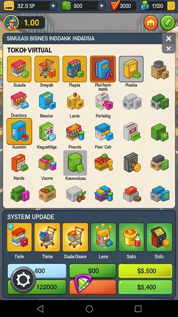 Tampilan antarmuka yang user-friendly dan menarik.