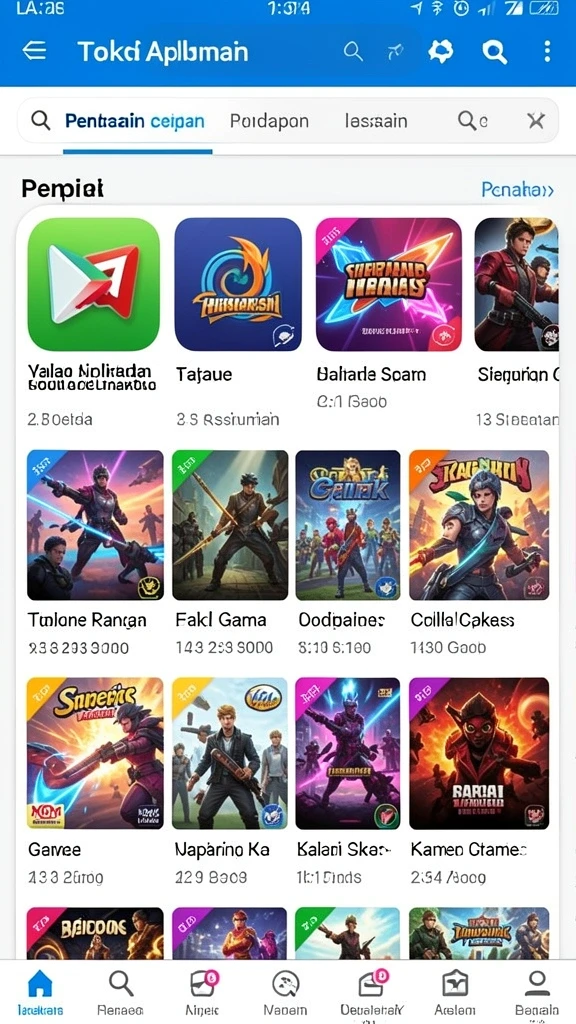 Beragam pilihan permainan jackpot.