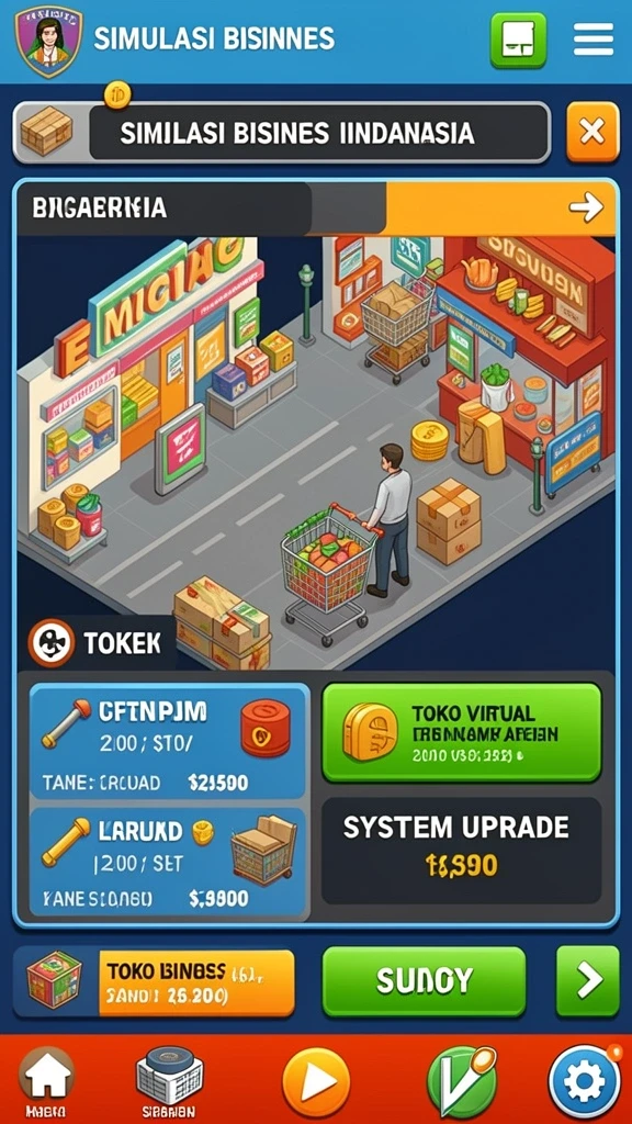 Tampilan antarmuka yang menarik dan user-friendly.