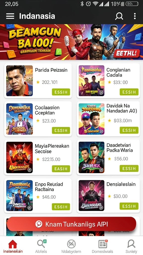 Tantangan harian yang mengasyikkan dan bermanfaat.