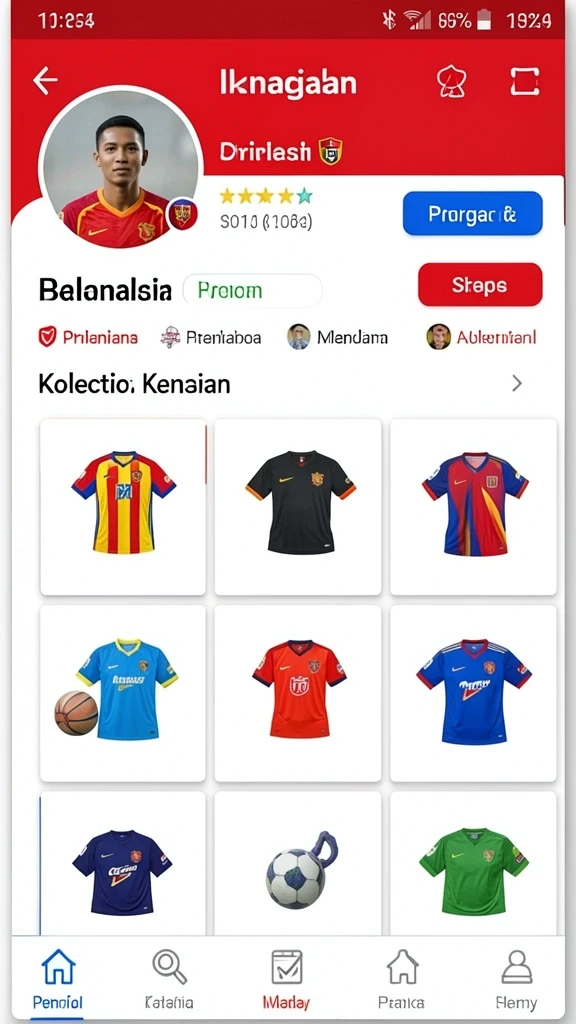 Tampilan antarmuka yang user-friendly dan menarik.