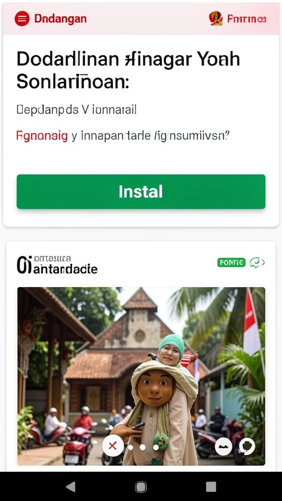Gambaran interaksi multiplayer yang seru antara pemain.