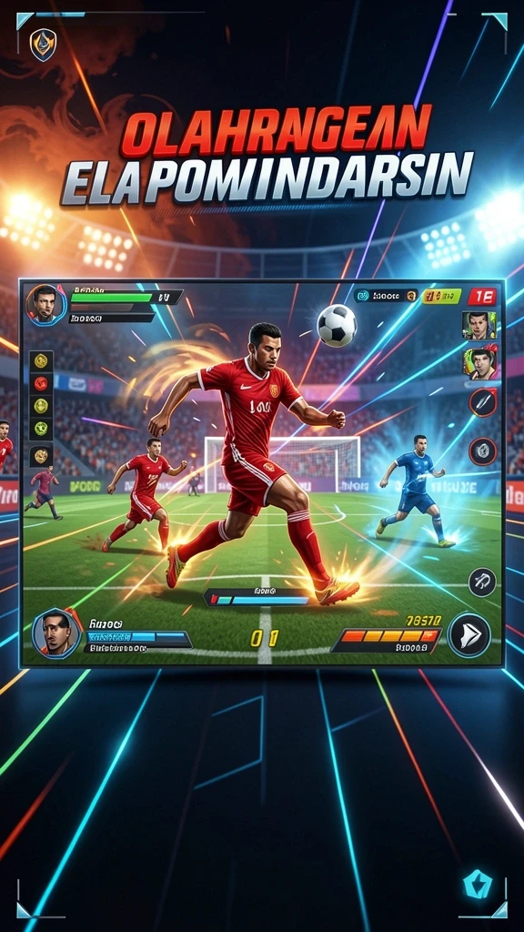 Tampilan awal yang menarik dan user-friendly.