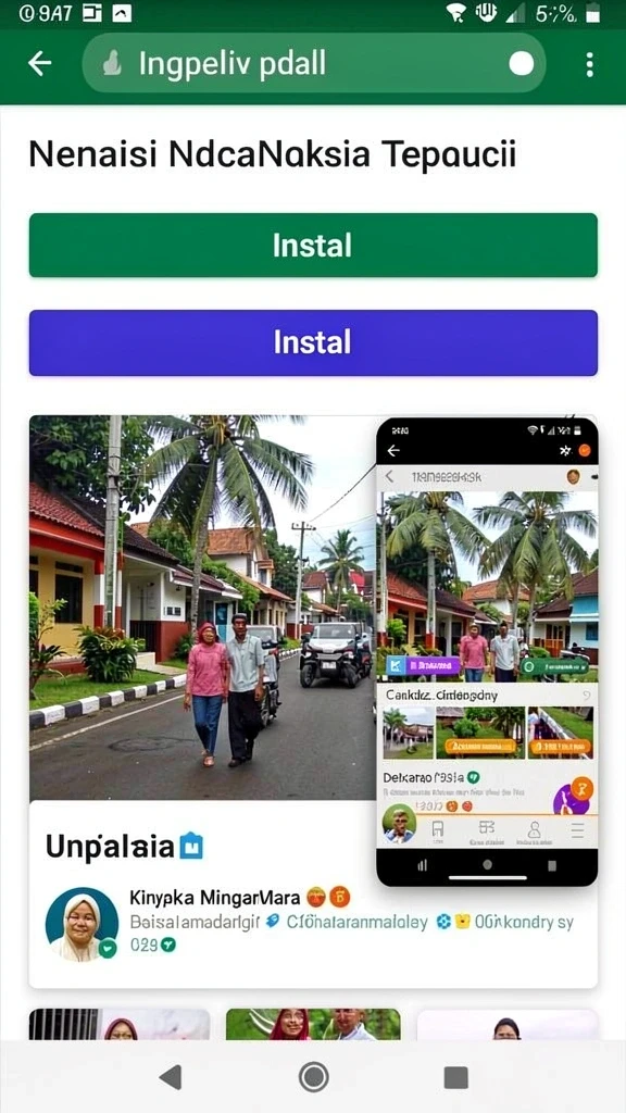 Sistem keamanan yang melindungi data pribadi pengguna.