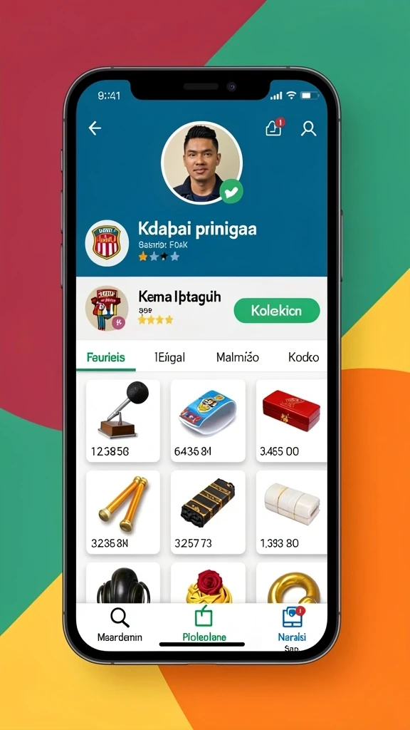 Tampilan antarmuka MEGAVISA88 yang menarik dan user-friendly.