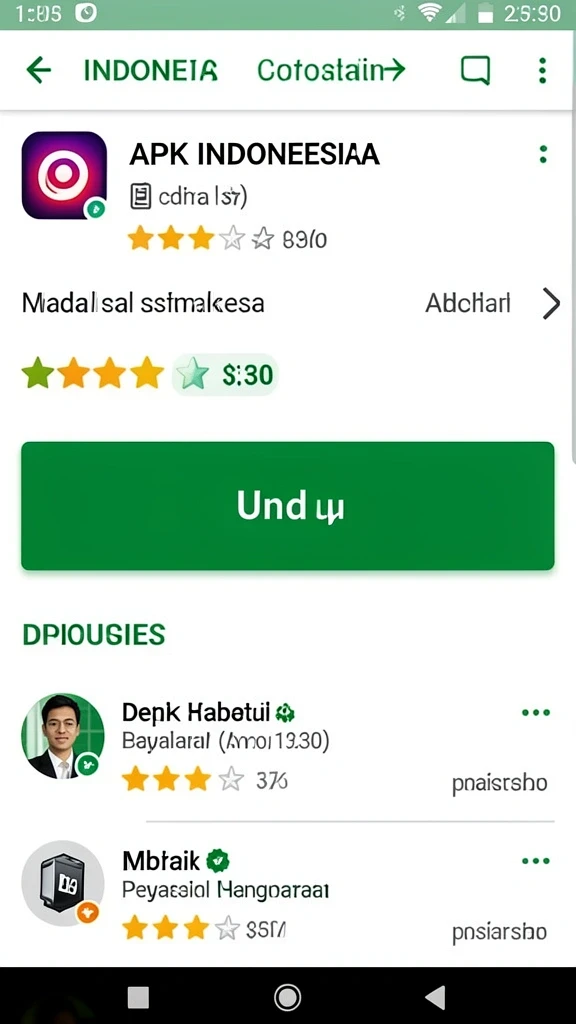 Tampilan awal dengan menu utama yang intuitif.
