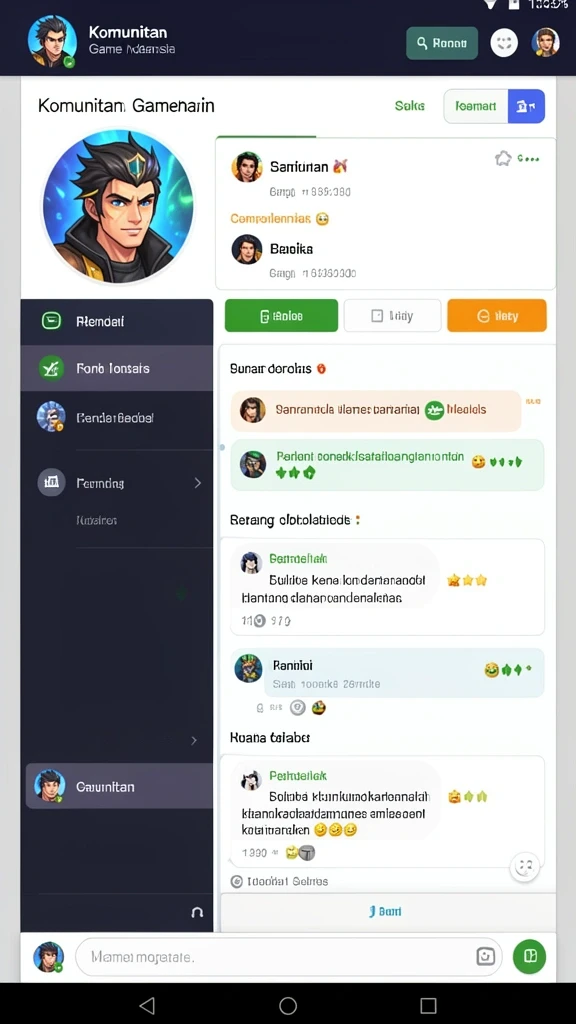 Mode multiplayer yang menantang teman bermain.