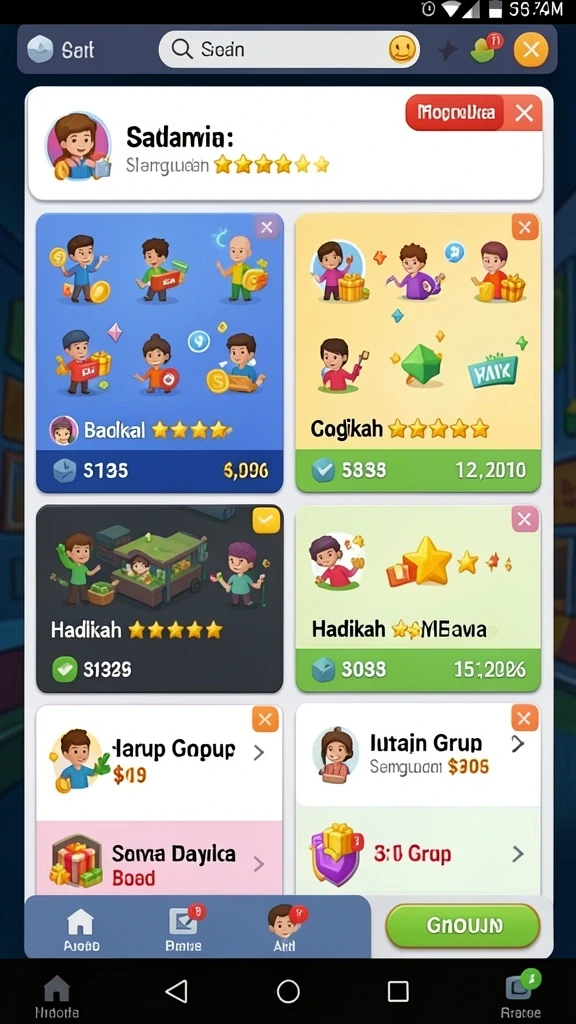 Tampilan antarmuka yang ramah pengguna.