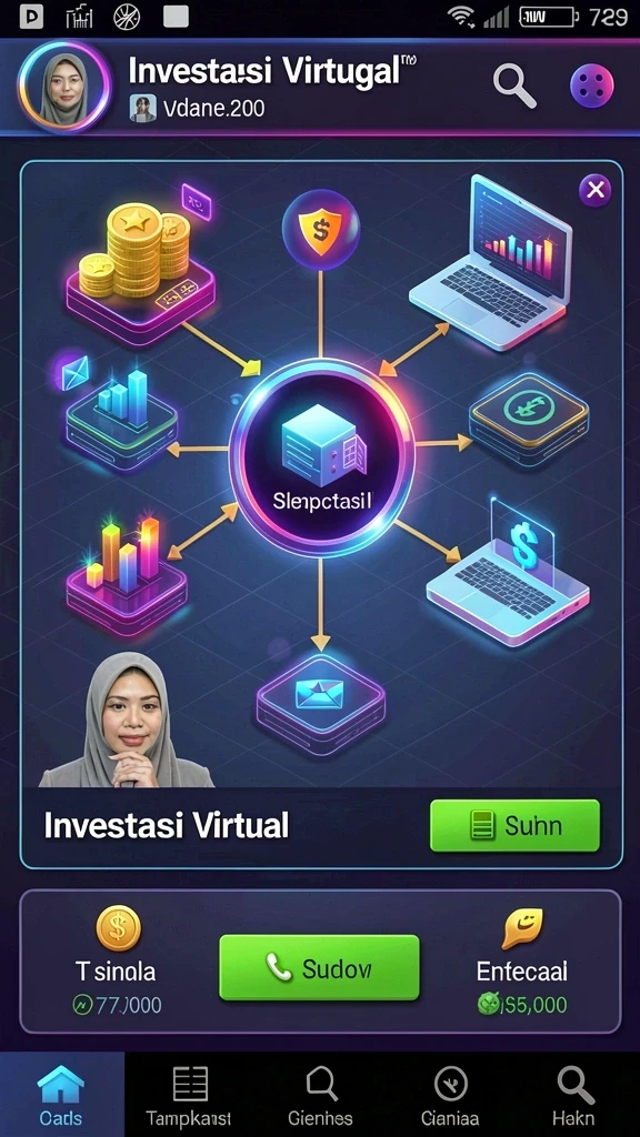 Tampilan antarmuka yang sederhana dan intuitif.