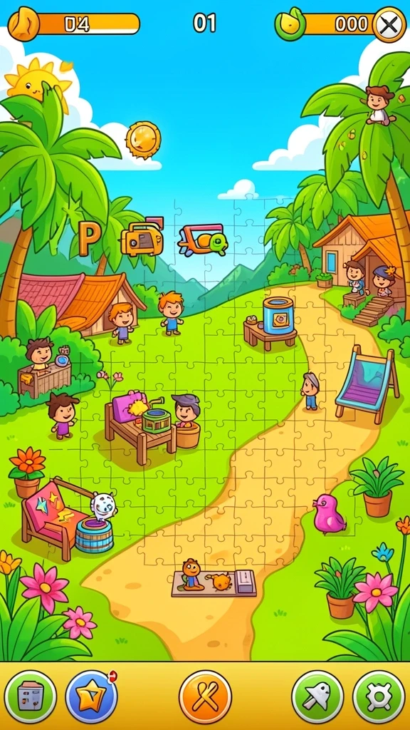 Mod permainan yang bervariasi dan seru.