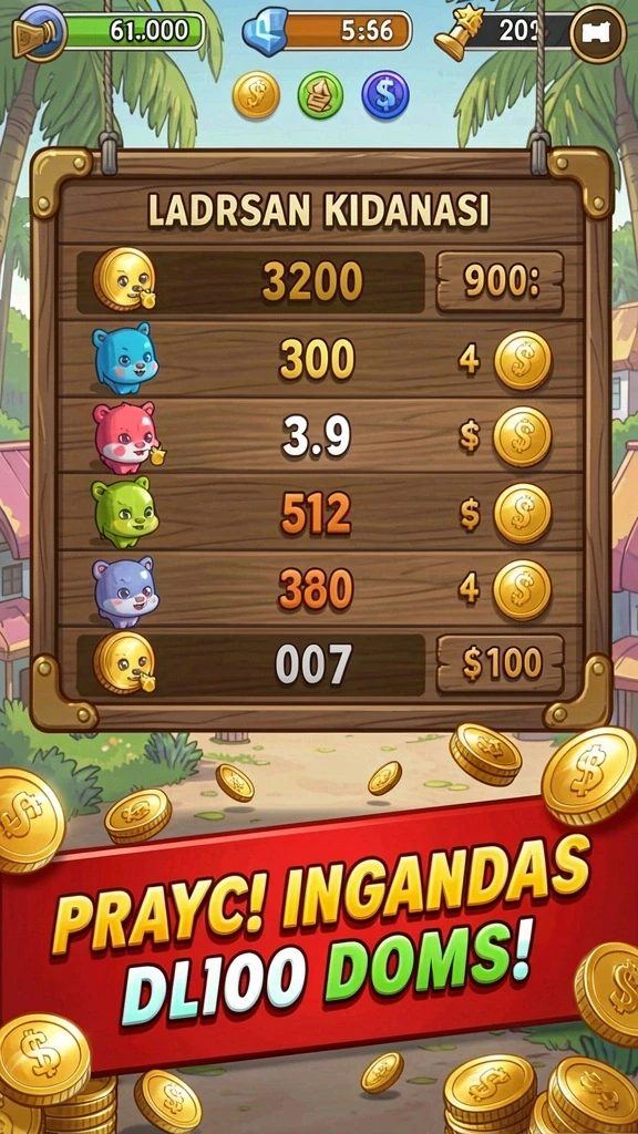 Grafis level yang memukau dan detail.