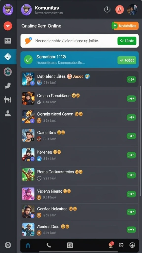 Komunitas SOBATGAMING yang aktif dan interaktif.