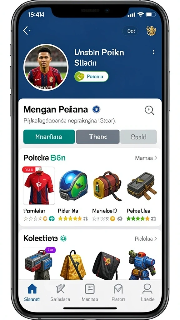 Tampilan antarmuka yang menarik dan mudah digunakan.