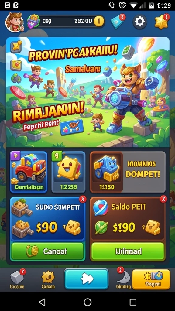 Ilustrasi karakter yang dapat dimainkan.