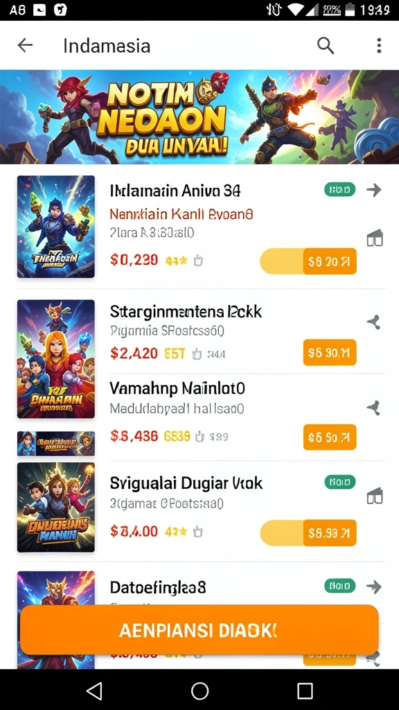 Tantangan menarik yang menunggu di setiap level.